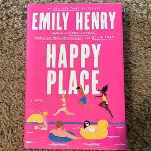 Hardback Happy Place novel by Emily Henry